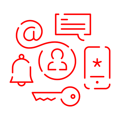 E-client Customer Platform branding design graphic design icon illustration marcoriolserra minimal ui vector vectorillustration