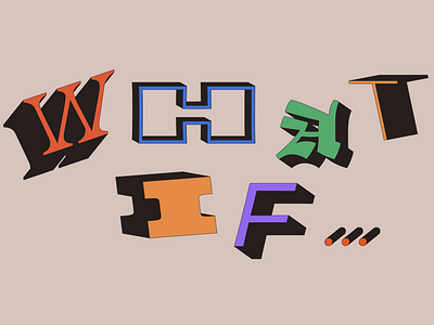 What If... | Sermon Series art brand branding church design graphic design logo series sermon sermon series student ministry