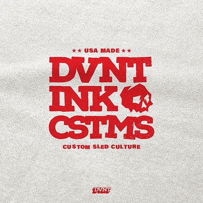 Deviant Ink "Customs" Tee apparel braap design deviant motocross mx sled wrap