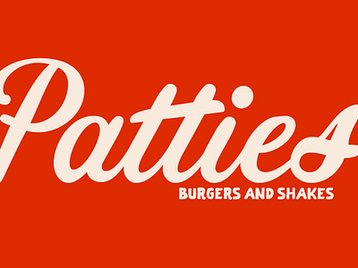 Patties Burgers & Shakes - Branding branding creativedesign designcommunity designportfolio graphic design logo