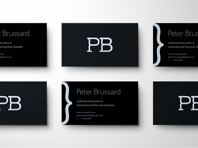 Tech Executive Personal Branding | Embossed Business Card Design branding logo personal branding tech