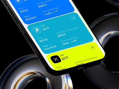 Modern Web 3.0 Wallet - Mobile App(Light-3) app crypto mobile product design ui ux web3