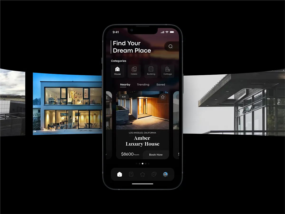 Airbnb App designs, themes, templates and downloadable graphic elements