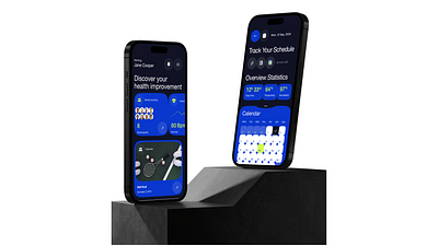 Health improvement app app application ios ui ux webdesign