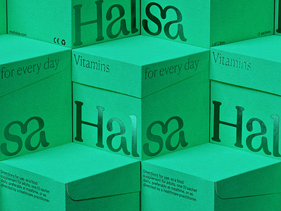 Halsa: Packaging 3d art branding color dieline graphic design illustrations logo motion design motion graphics packaging paintings pentawards typeface visual identity