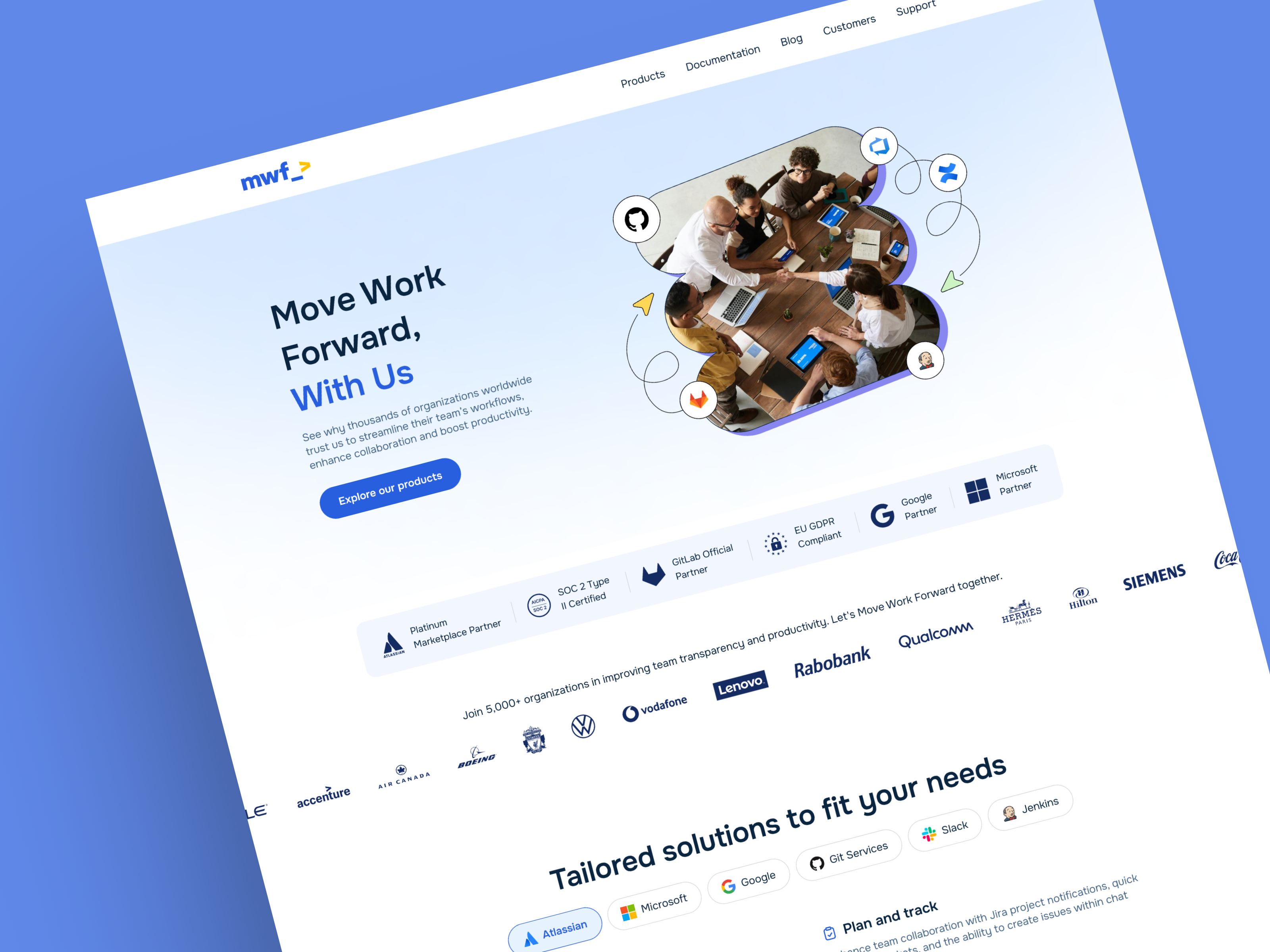 Case study: Company Website clean design clean ui interface landing ui ux website