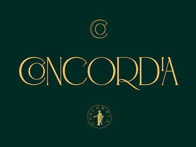 Concordia Invitations – branding 36daysoftype bold branding design graphic design illustration letter c logo mark modern pretty type typography wedding invitations zakk waleko