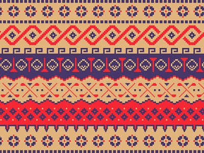 Puma Golf Fair Isle Pattern design fair isle golf illustration open championship pattern pga puma golf