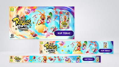 Ubisoft campaign banners banners design graphic design