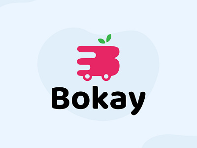 Bokay Logo Animation 2d animation adobe after effects animation cart design illustration illustrator infographics logo motion design motion graphics photoshop ui vector wheels