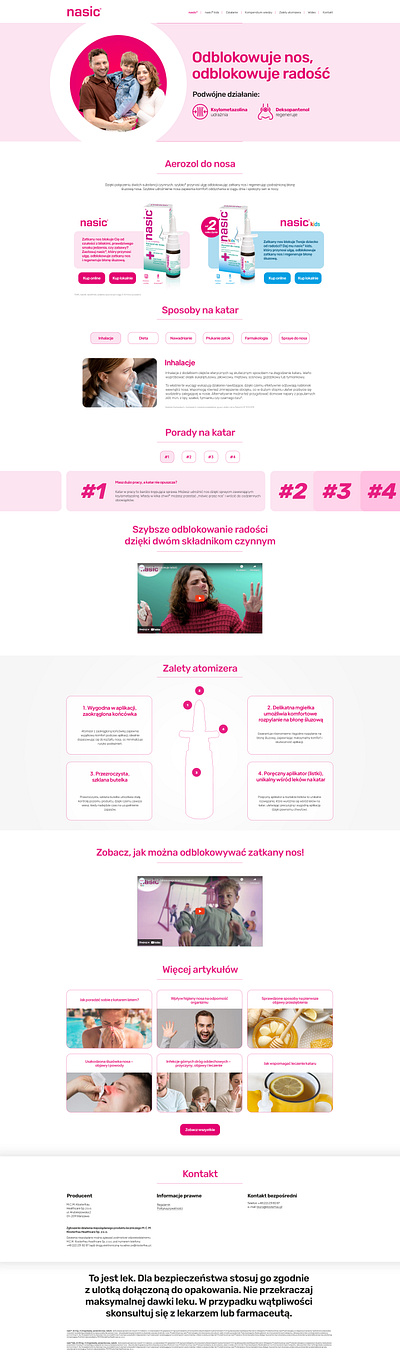 nasic webpage design graphic design landing page webdesign