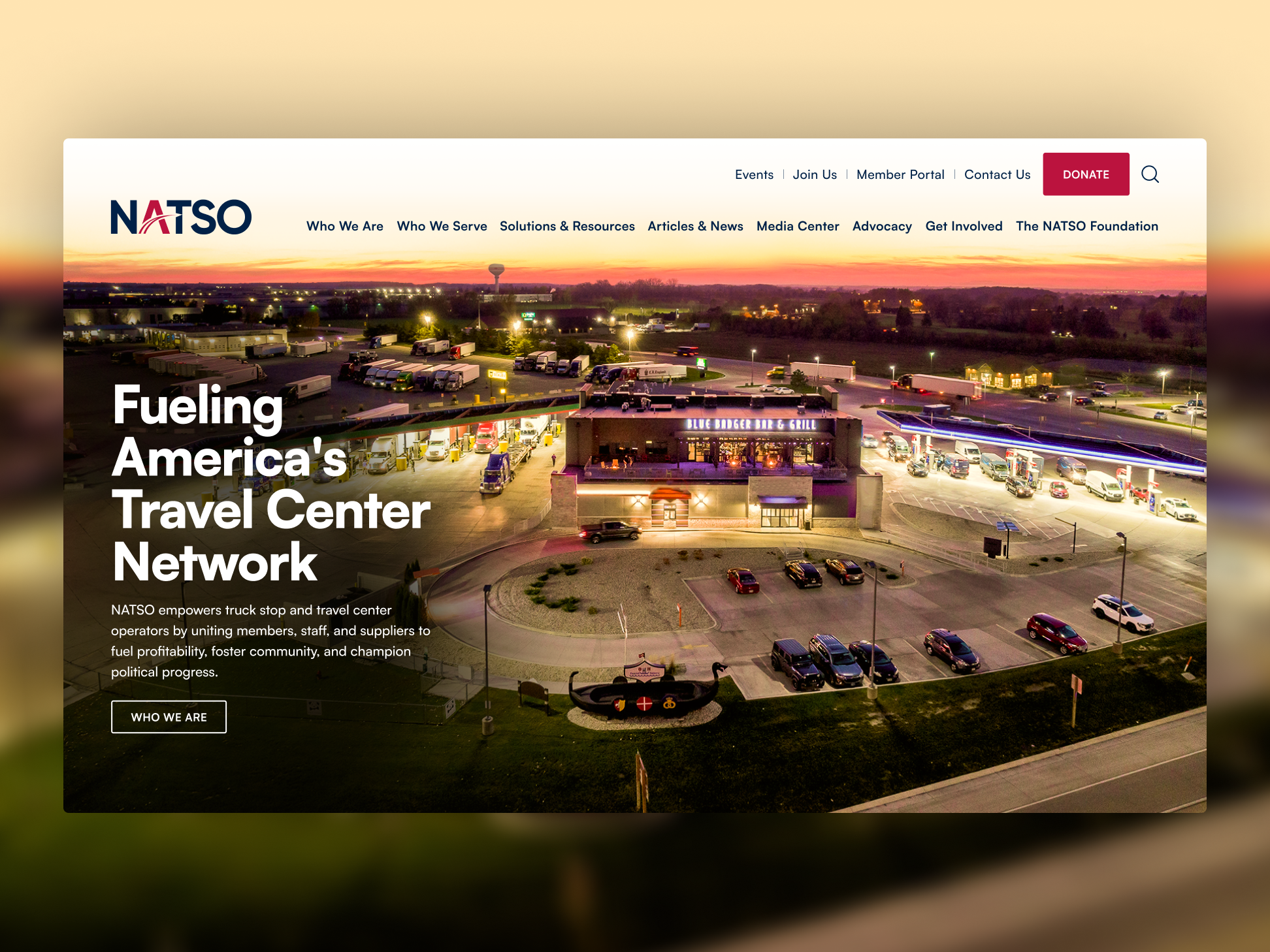 Nonprofit Website Design - NATSO branding charity design elevation elevation web foundation logo logo nonprofit non profit nonprofit nonprofit design nonprofit web design nonprofit website design ui ui nonprofit webdesign