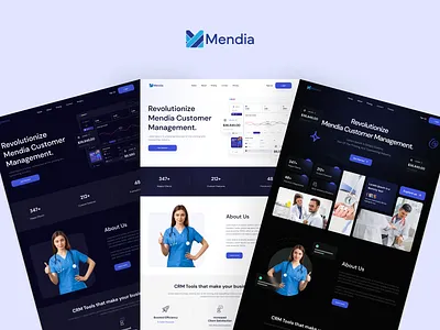 Medicaid CRM - Landing Page Designs for Small Businesses creative creativedesign crmdesign design designinspiration landingpage medicaid responsivedesign smallbusiness ui uidesign uiux uiuxdesign userexperience uxdesign webdesign webinterface website
