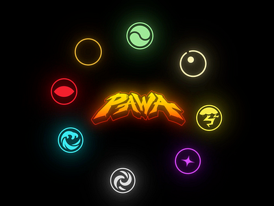 Pawa - Animated icons motion graphics