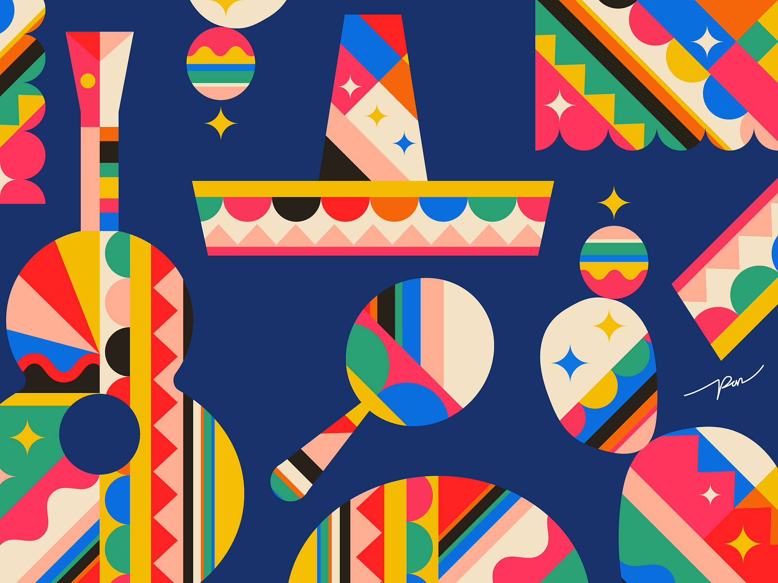 Cinco de My-Oh-My by Pon Cervantes on Dribbble