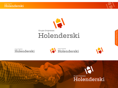 Holenderski / Branding & Landing Page brand branding design graphic design logo