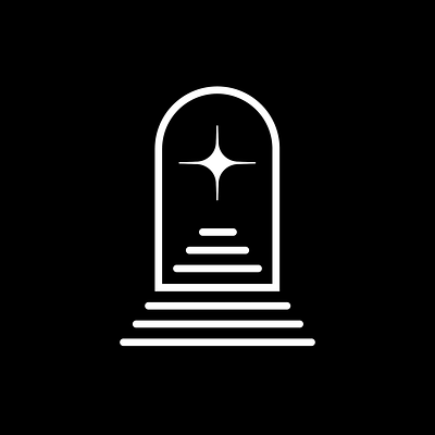 Portal - Logo Animation adobe freelance galaxy hair stylist illustrator logo magic motion design portal stairs star