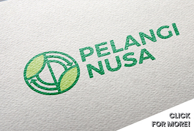 LOGO PELANGI NUSA branding graphic design logo