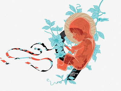 Illustration for design contest contest creative design finland floral graphic design illustration