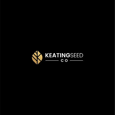 Keating Seed Company Logo abstract