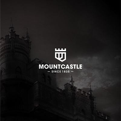 Mountcastle Logo Design gothic