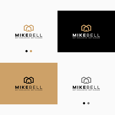 Mikebell Logo Design - Real Estate Branding clean