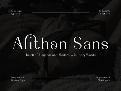 Alithan Sans - Modern Elegant Sans Serif | Free Font branding clean design display elegant fashion font free freebies graphic design logo luxury modern modest sans sans serif sleek typeface typography