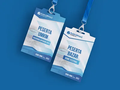 Event Nametag | RAKORNAS 2023 branding business card business card nametag cardholder design event nametag graphic design id mockup idcard nametag nametag design nametag mockup