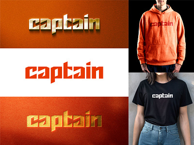 captain brand identity branding font lettering logo logotype type typeface typography