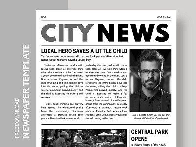 CityNews Newspaper Free Google Docs Template article city citynews newspaper classic newspaper docs free google docs templates free newspaper template free template free template google docs gazette google google docs google docs newspaper template news news paper newspaper old old newspaper old style newspaper template