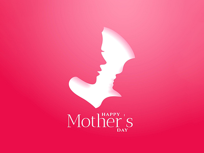 Mothers Day adobe photoshop banner branding design event face festival post graphics design illustration inspirational logo maa mothers mothersday pink red white