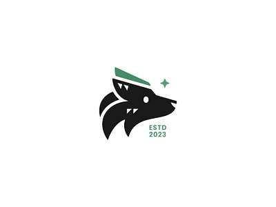 Stylish Wolf Logo animal branding business company corporate design forest fox illustration internet logo stylish ui vector wild wolf zoo