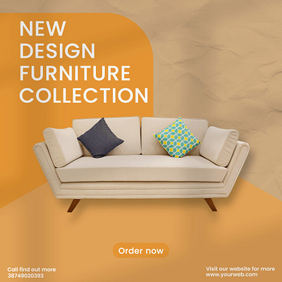 Furniture collection banner branding design graphic design illustration logo photoshop ui ux vector