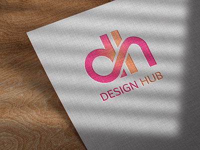 "DH Logo: Modern Identity for a Dynamic Design Studio" 3d branding dh logo graphic design illustrator logo logo design photoshop