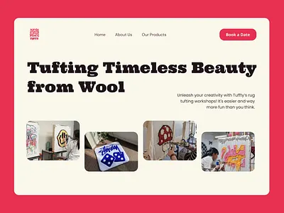 Landing page creative design hero hero section landing page ui
