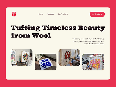Landing page creative design hero hero section landing page ui
