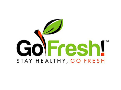 Introducing a sleek modern logo Go Fresh. animation branding graphic design logo motion graphics ui