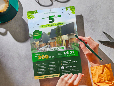 Banner Green Jaya Negara Housing advertising banner graphic design housing