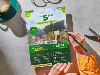 Banner Green Jaya Negara Housing advertising banner graphic design housing