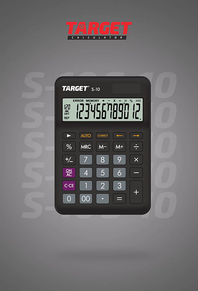 Target Calculator motion video animation calculator motion graphics video