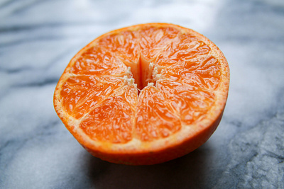 orange on marble bg food orange photography