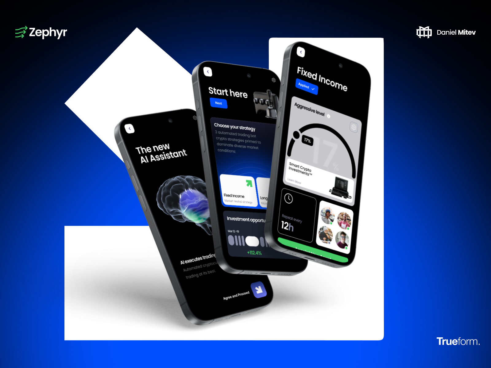 Example of Custom Mobile App UI/UX Design