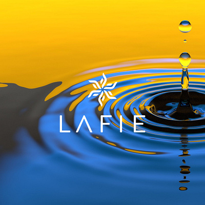 Lafie Logo Concept branding cosmetic design logo skincare