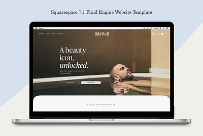 BibiWell Website Template beauty bibiwell website template designer website ecommerce ecommerce templates ecommerce themes ecommerce website makeup shopify theme store squarespace squarespace guide squarespace template squarespace website template website wellness