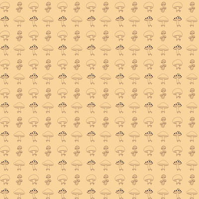 mushroom patterns illustration mushroom pattern