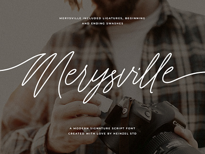 Merysville Modern Signature Font With Tails beautiful font best seller font branding branding font cricut font cursive font design digital font display font graphic design handwriting handwritten illustration modern font monoline font script font signature font single line font social media wedding font