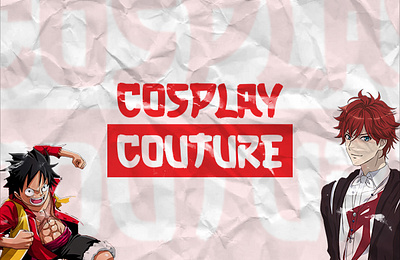 Cosplay Coulture (Logo design and visuals) adobe illustrator adobe photoshop anime logo apparel brand logo brand style guide branding brsnding design graphic design logo logo design