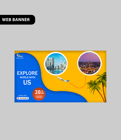 Banner Design brand identity branding graphic design marketing web banner