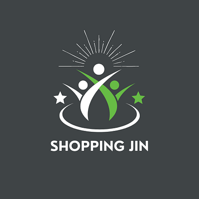 Shopping Jin Logos brand logo branding logo shoppingjin logo variation