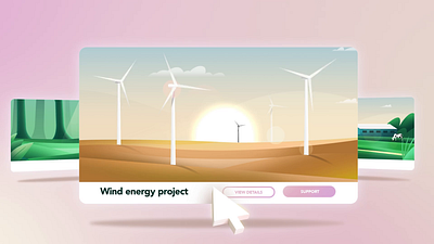 Wind Energy Project animation climate change eco eco friendly ecofriendly environment green energy illustration nature renewable renewable energy sustainability sustainable sustainable animation tree wind energy wind turbine wind turbine animation windmill zero waste